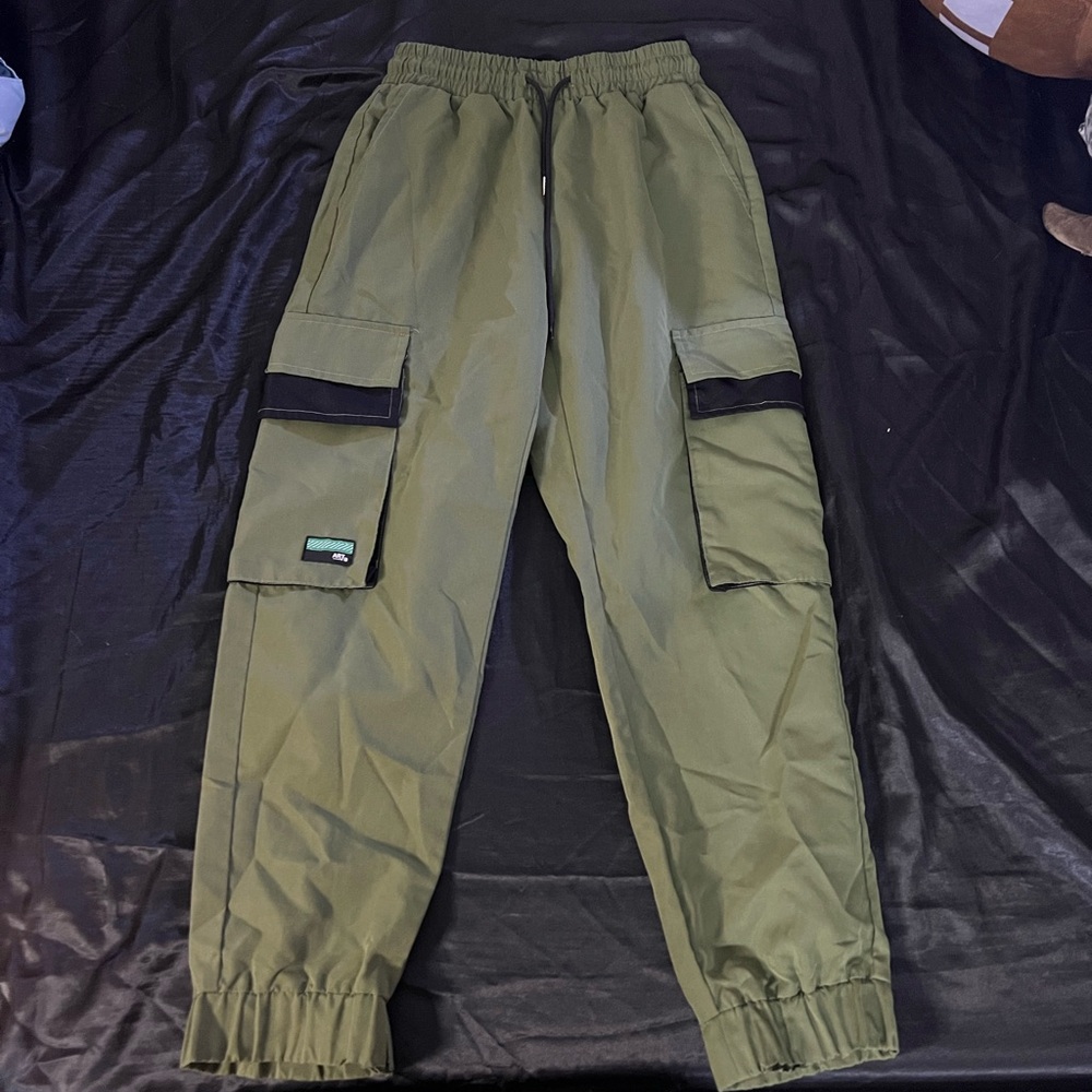 Green Cargo Pants
